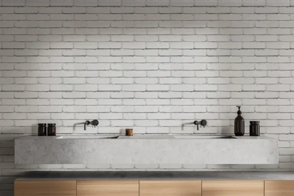 Faux Brick Wallpaper Mural