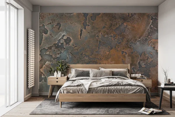 Rusty Metal Wallpaper Mural