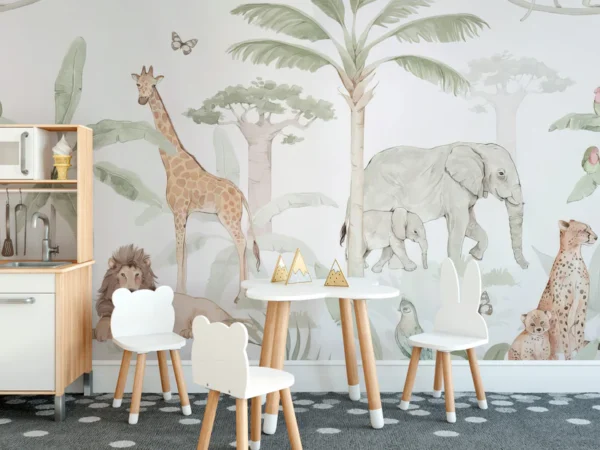 Animal Forest Wall Mural