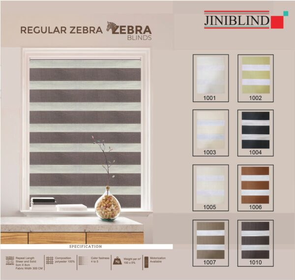 Regular Zebra Blinds